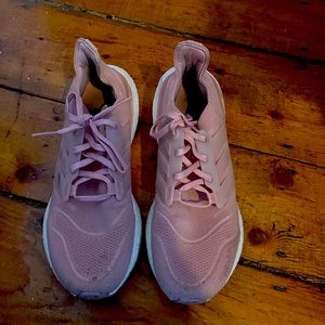 Pink Adidas Ultra Boosts 22